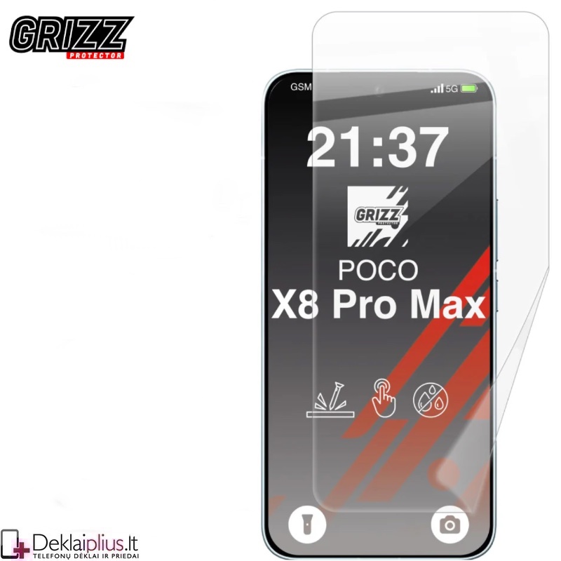 Telefono ekrano apsauga - Ceramic (Xiaomi Poco X8 Pro Max) Telefono ekrano apsauga - Ceramic (Xiaomi Poco X8 Pro Max)